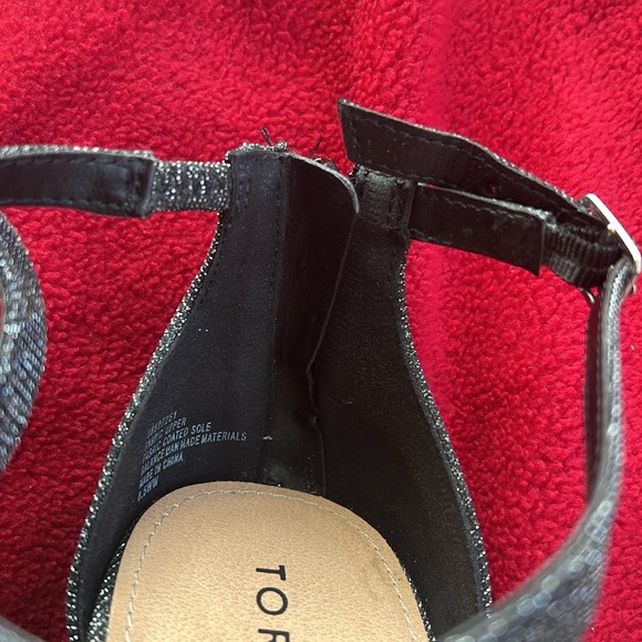 Torrid Wedge silver and black 8.5WW - Picture 8 of 9